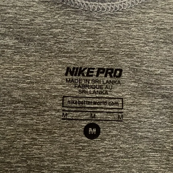 Nike Gray Fitted Sleeveless Tank Top - Picture 7 of 7